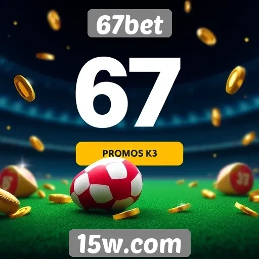 Promoções e bônus disponíveis na 67bet